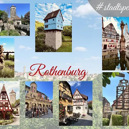 #Stadtspeicher - Suite Goldener Stern In Der Altstadt Rothenburg ob der Tauber Exterior photo