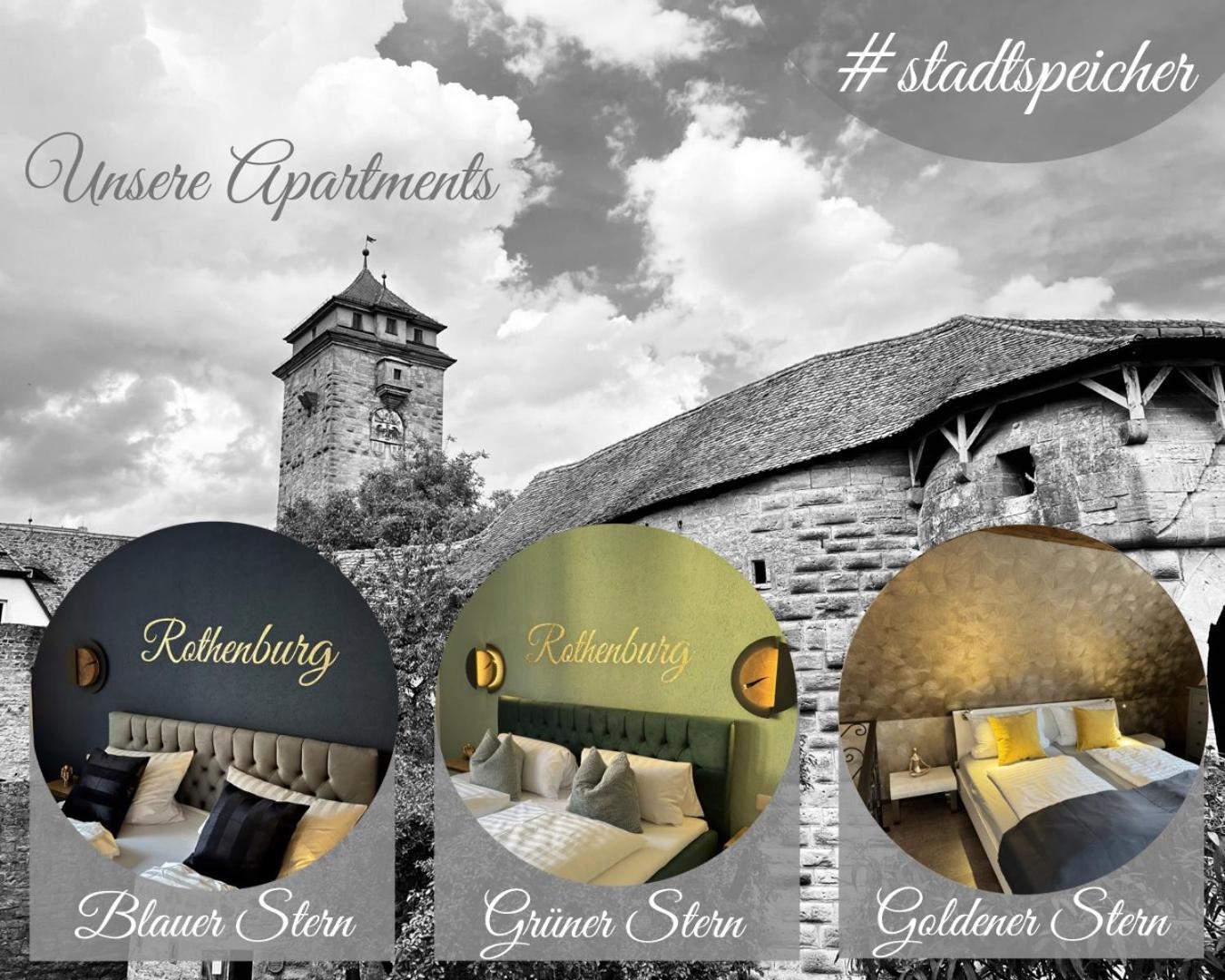 Apartment #stadtspeicher - Goldener Stern In Der Altstadt Rothenburg ob der Tauber